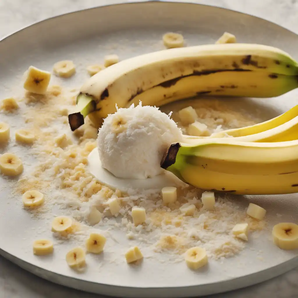 Banana with Coconut