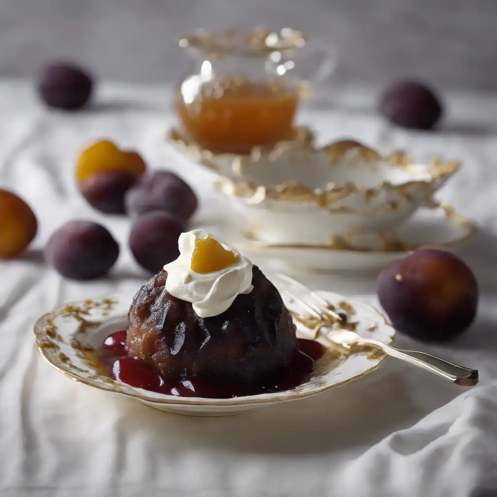 Dried Plum Pudding