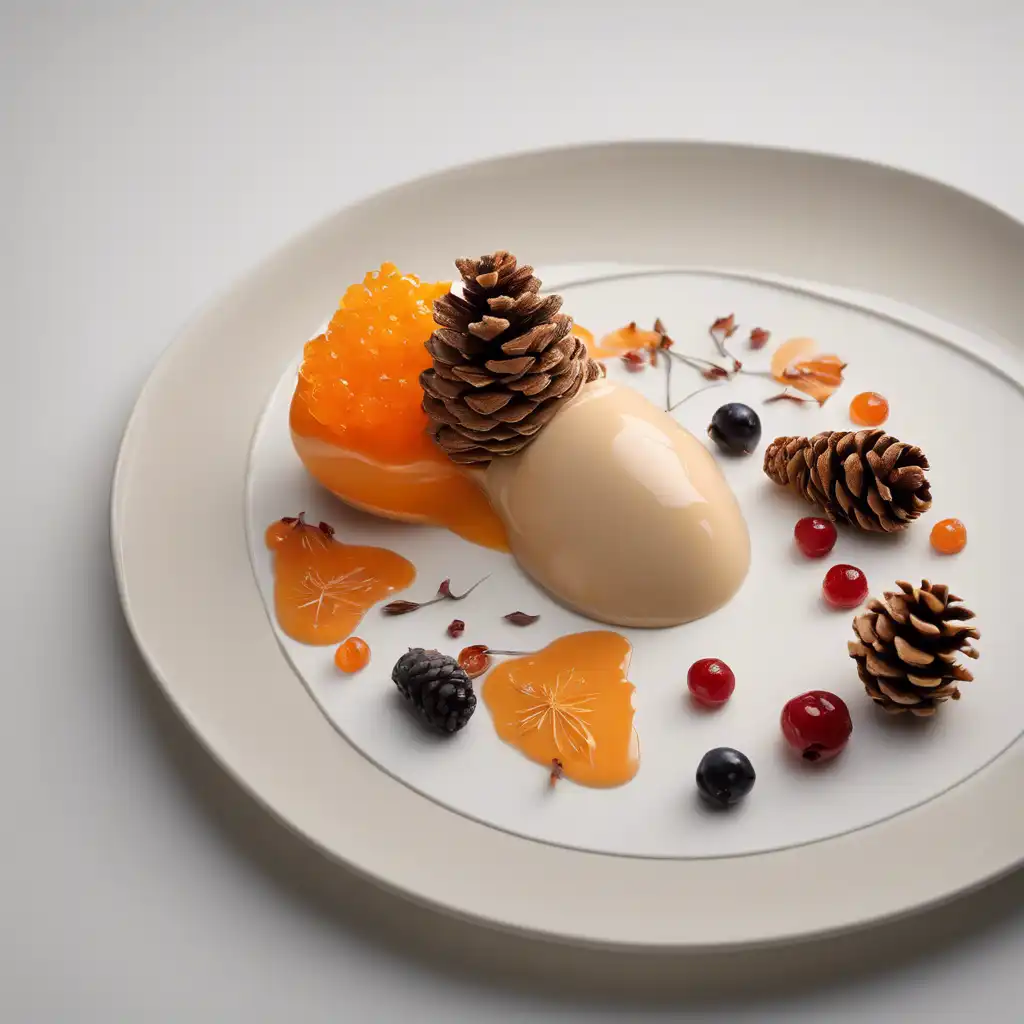 Pinecone Fruit Mousse