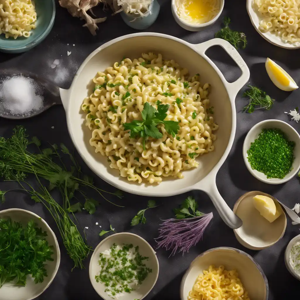 Spatzle with Herbs