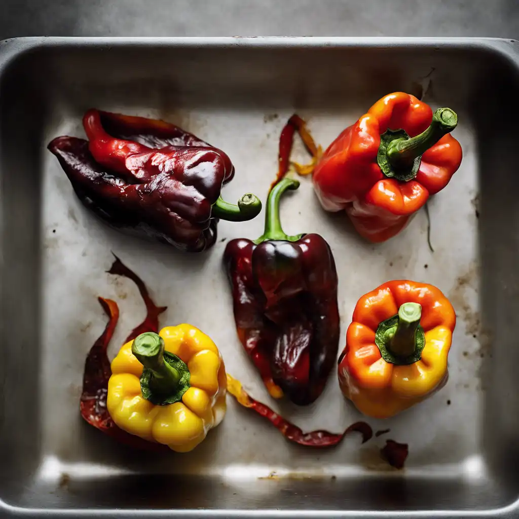 Peeling Bell Peppers