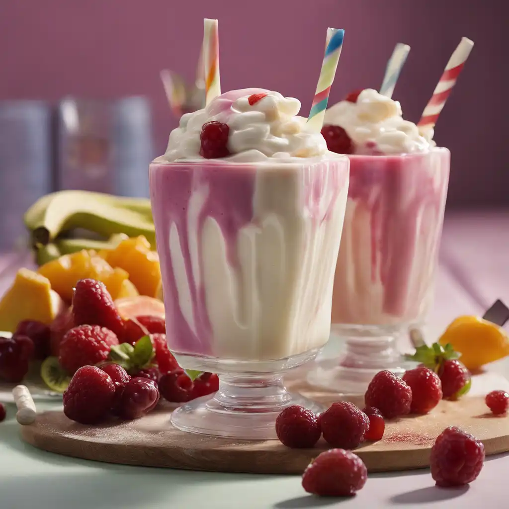 Fruit Compote Milkshake