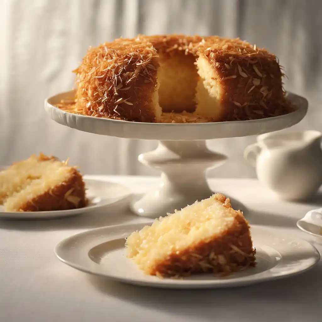 Shaped Coconut Cake