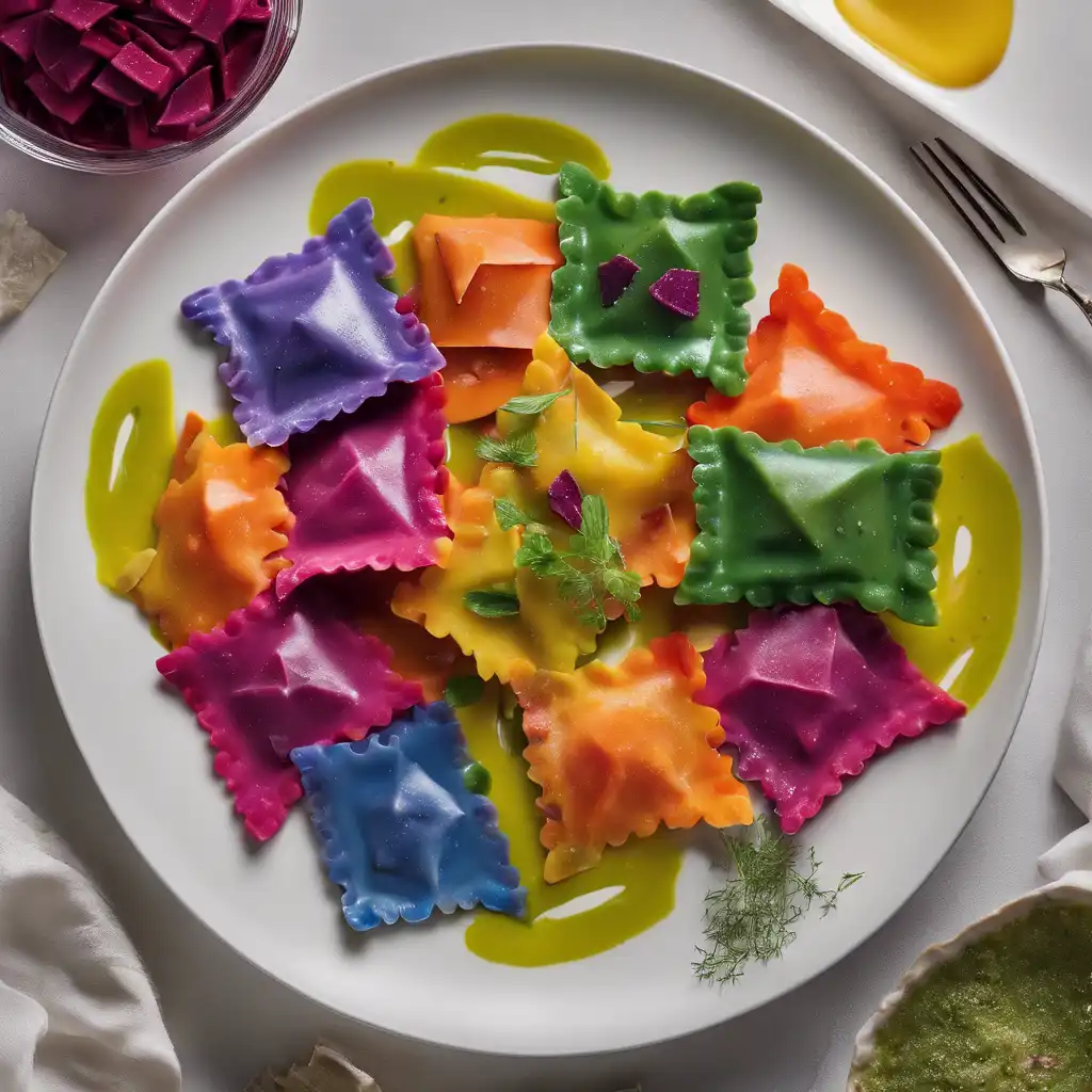 Rainbow Ravioli