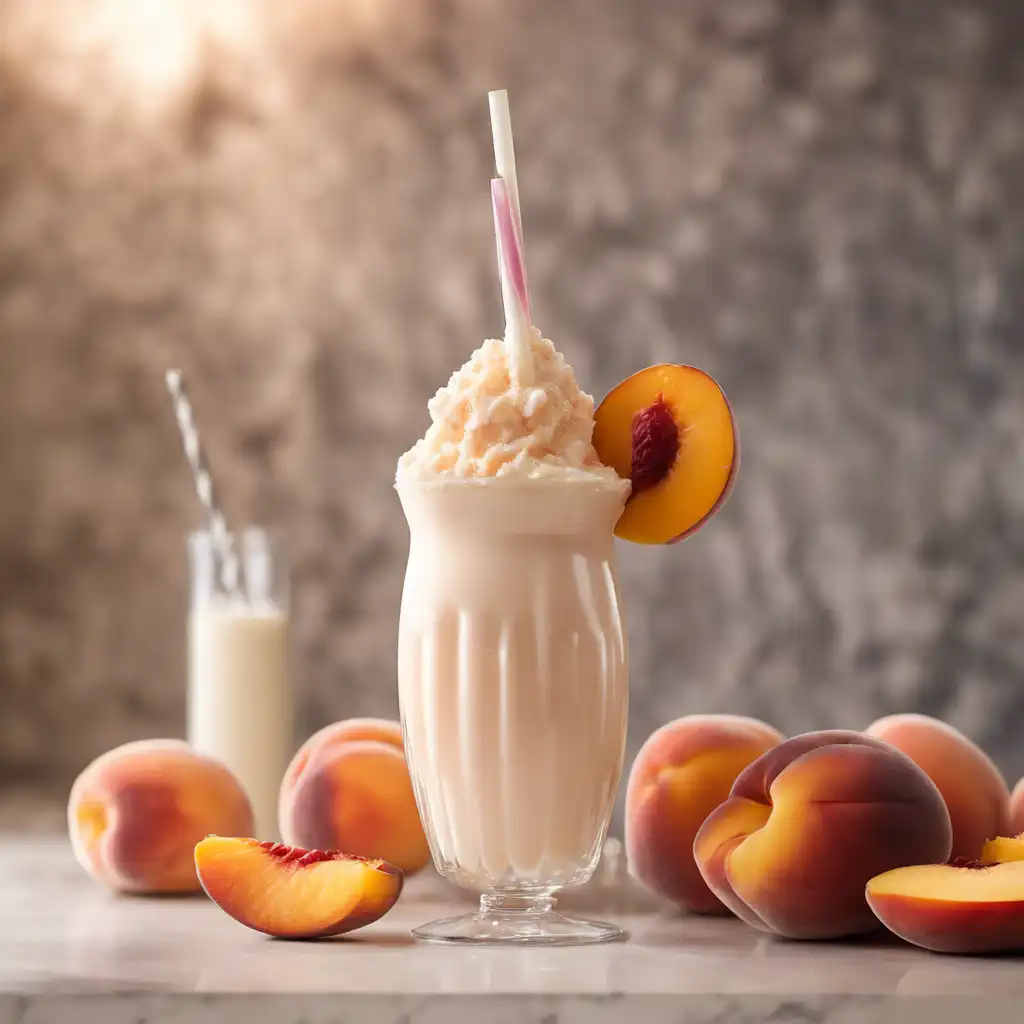 Peach Milkshake