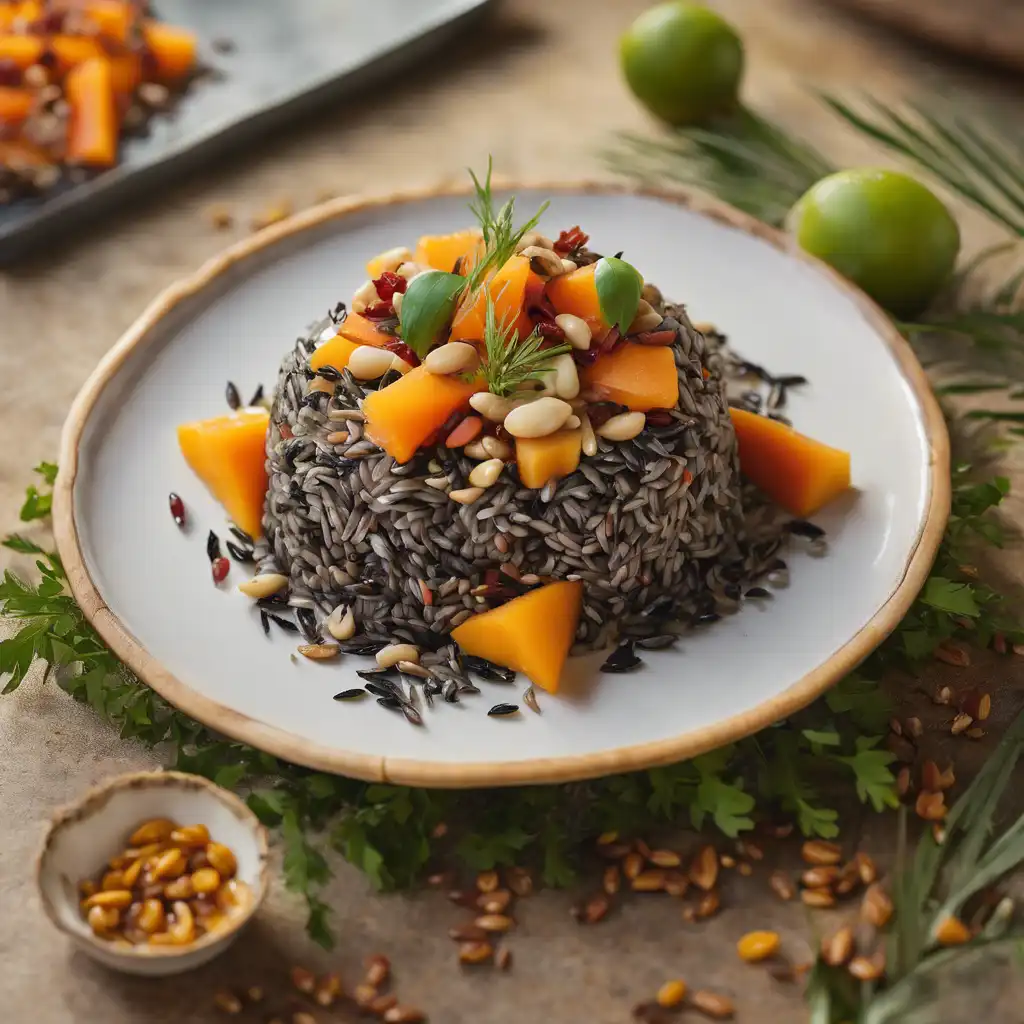 Wild Rice with Papaya