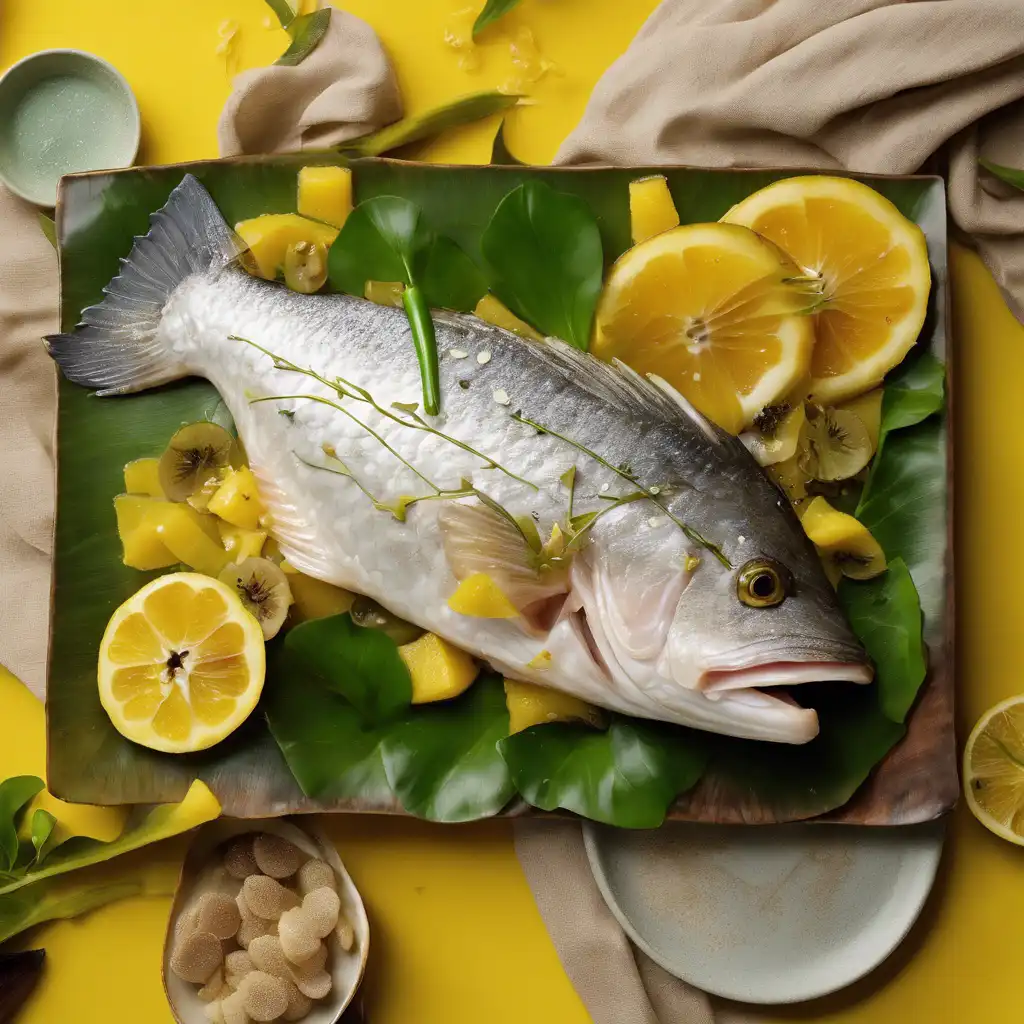 Barramundi with Starfruit