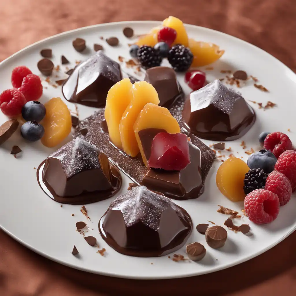 Crystalized Fruits with Chocolate