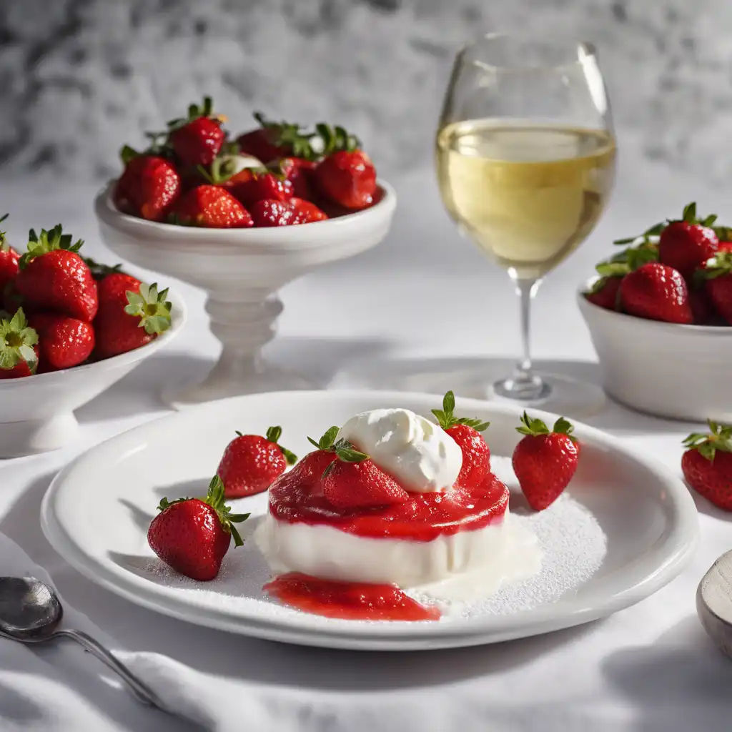 Strawberry Compote with Ricotta Cream