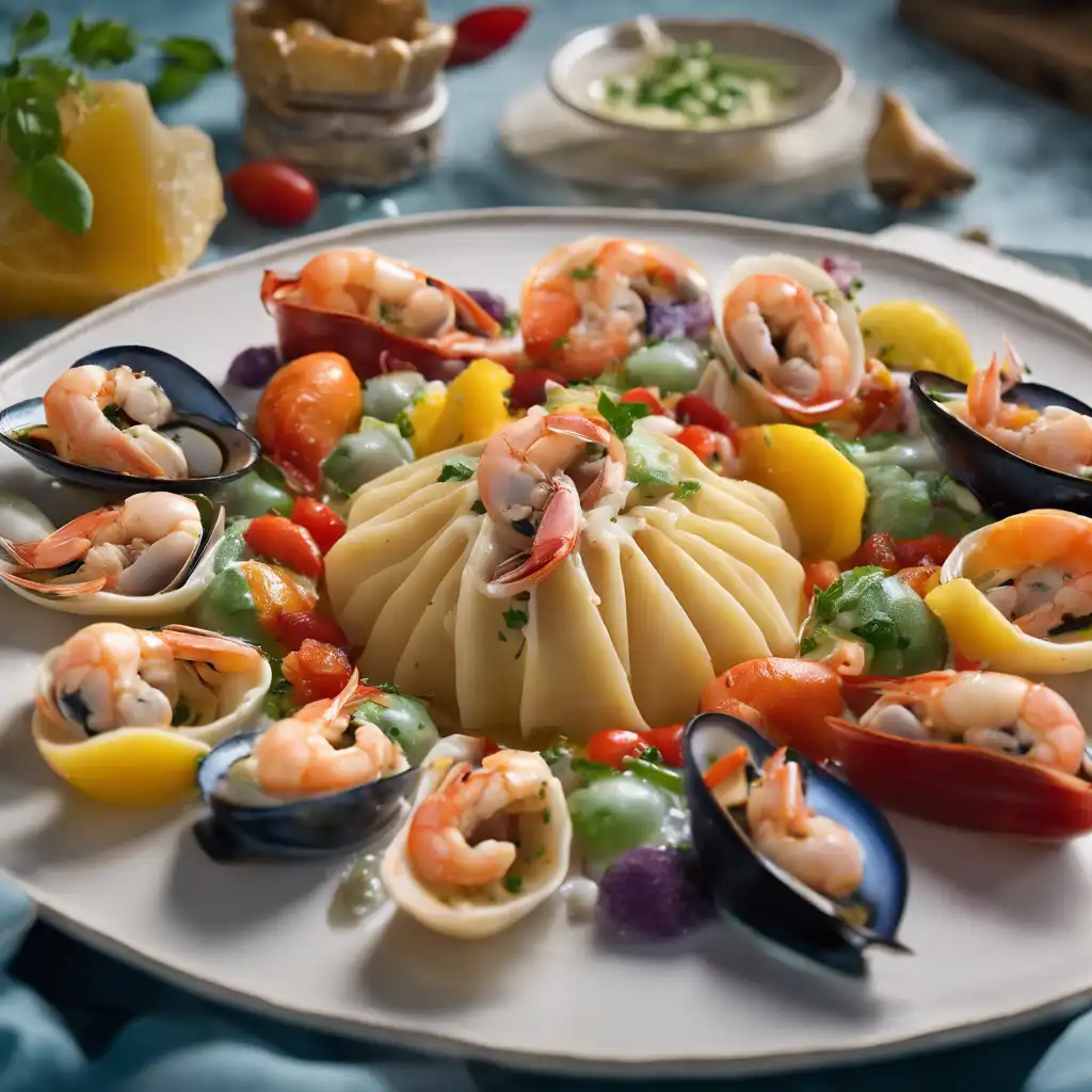 Seafood Stuffed Pasta with Fruits of the Sea