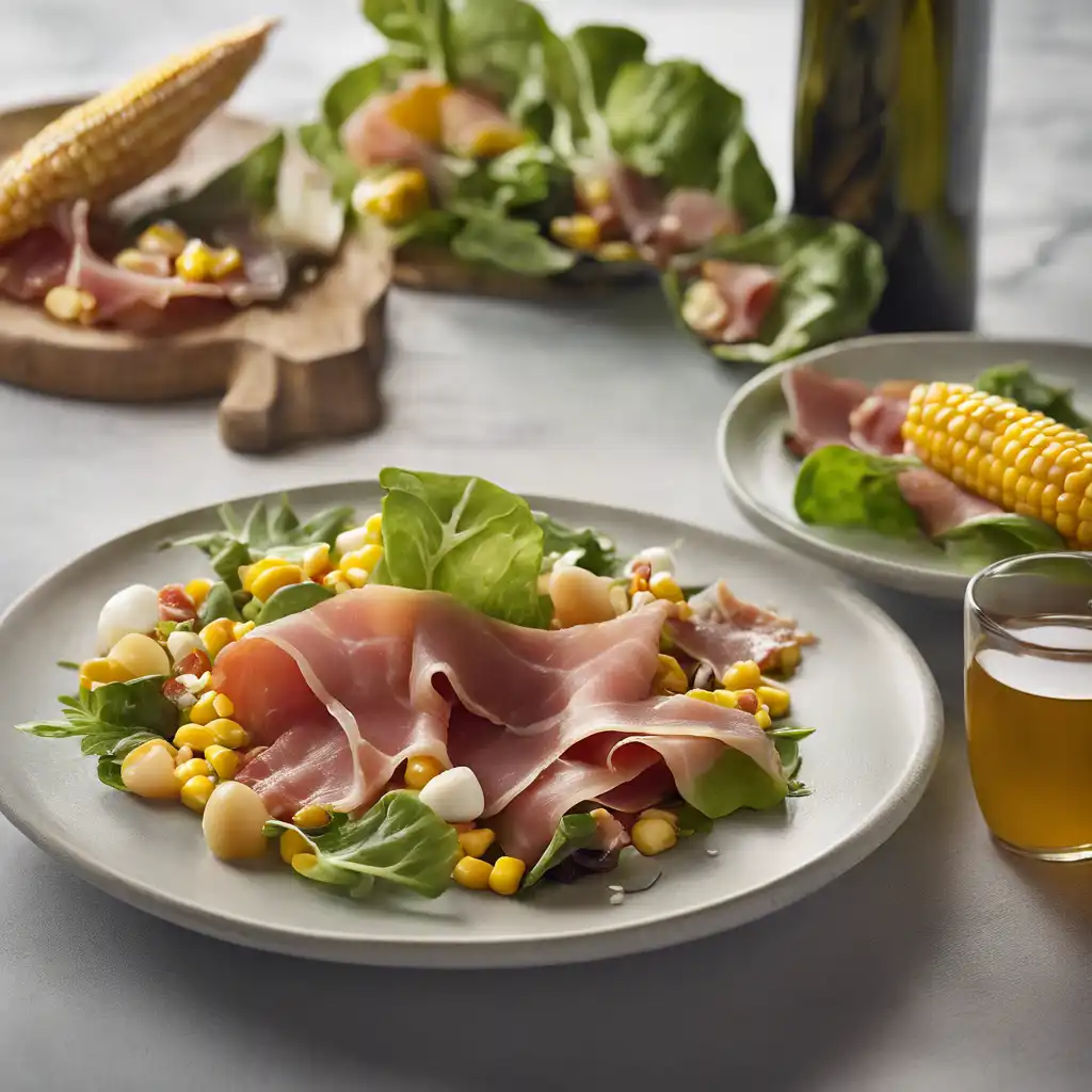 Prosciutto and Corn Salad