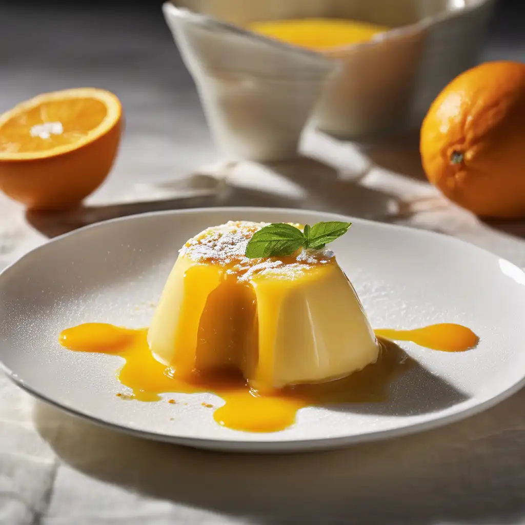 Traditional Orange Pudding