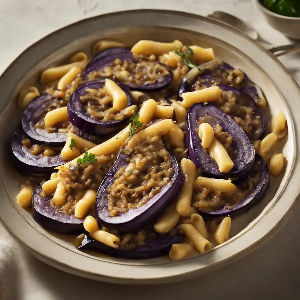 Eggplant with Macaroni