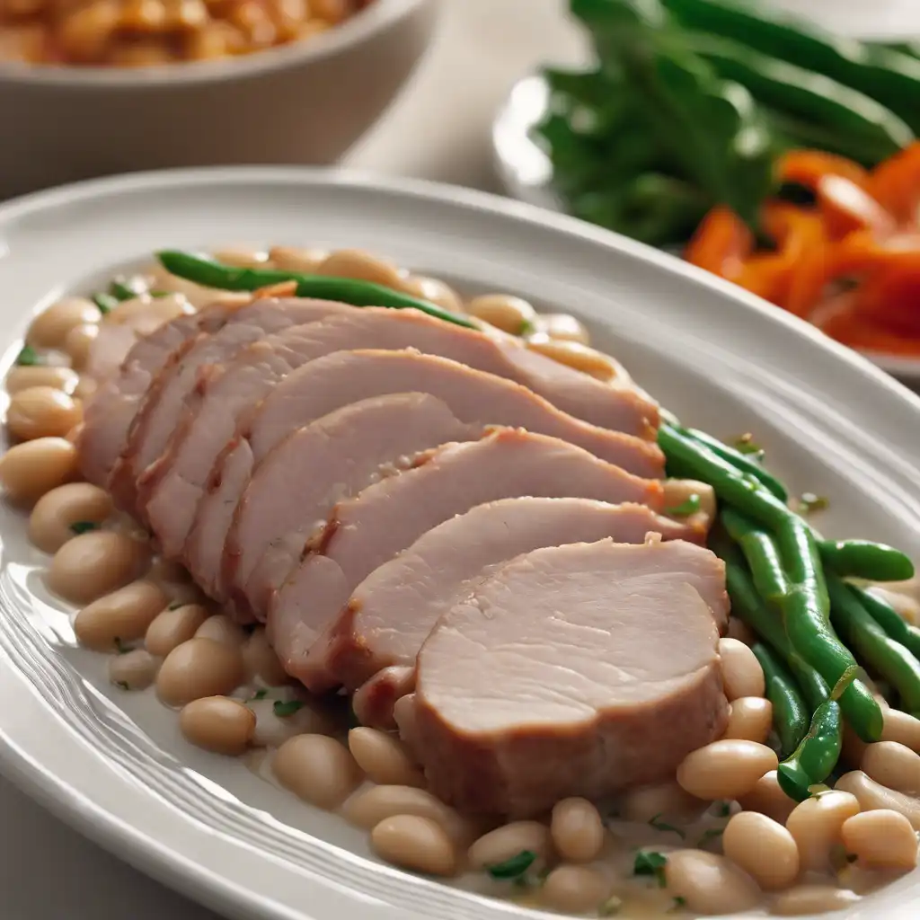 Pork Loin with White Beans