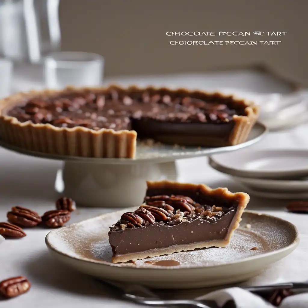 Chocolate and Pecan Tart