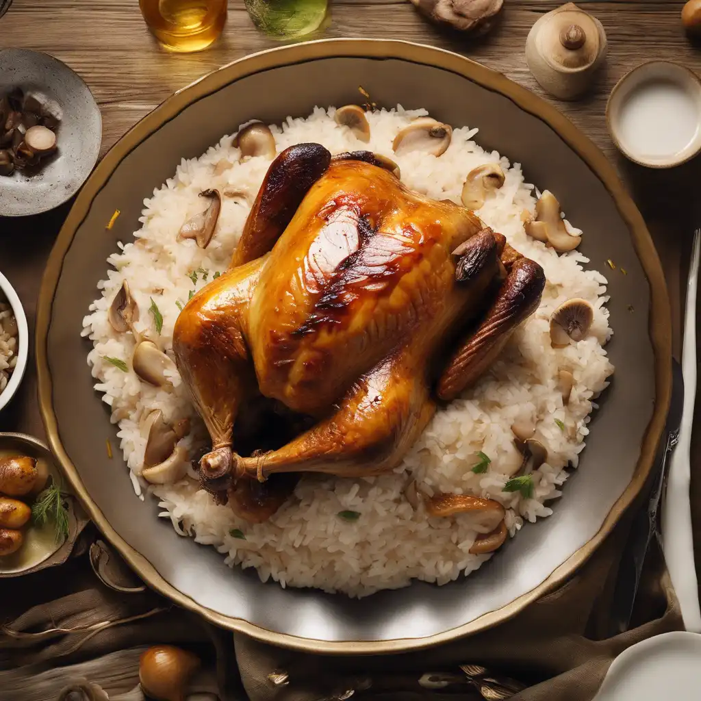 Turkey with Rice and Mushroom