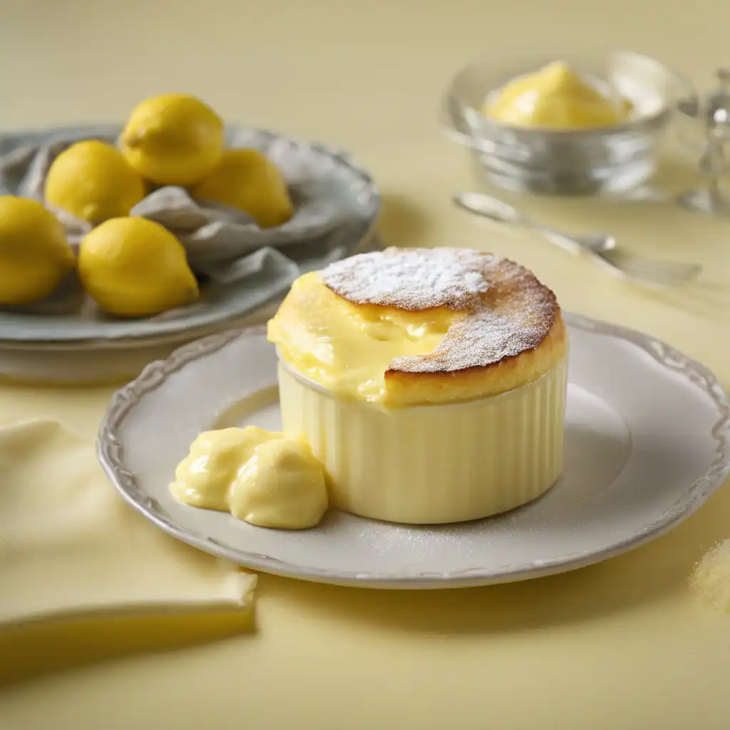 Creamy Lemon Soufflé