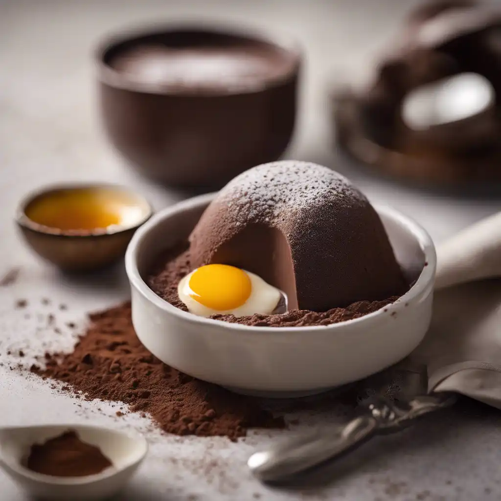 Cocoa Powder Custard