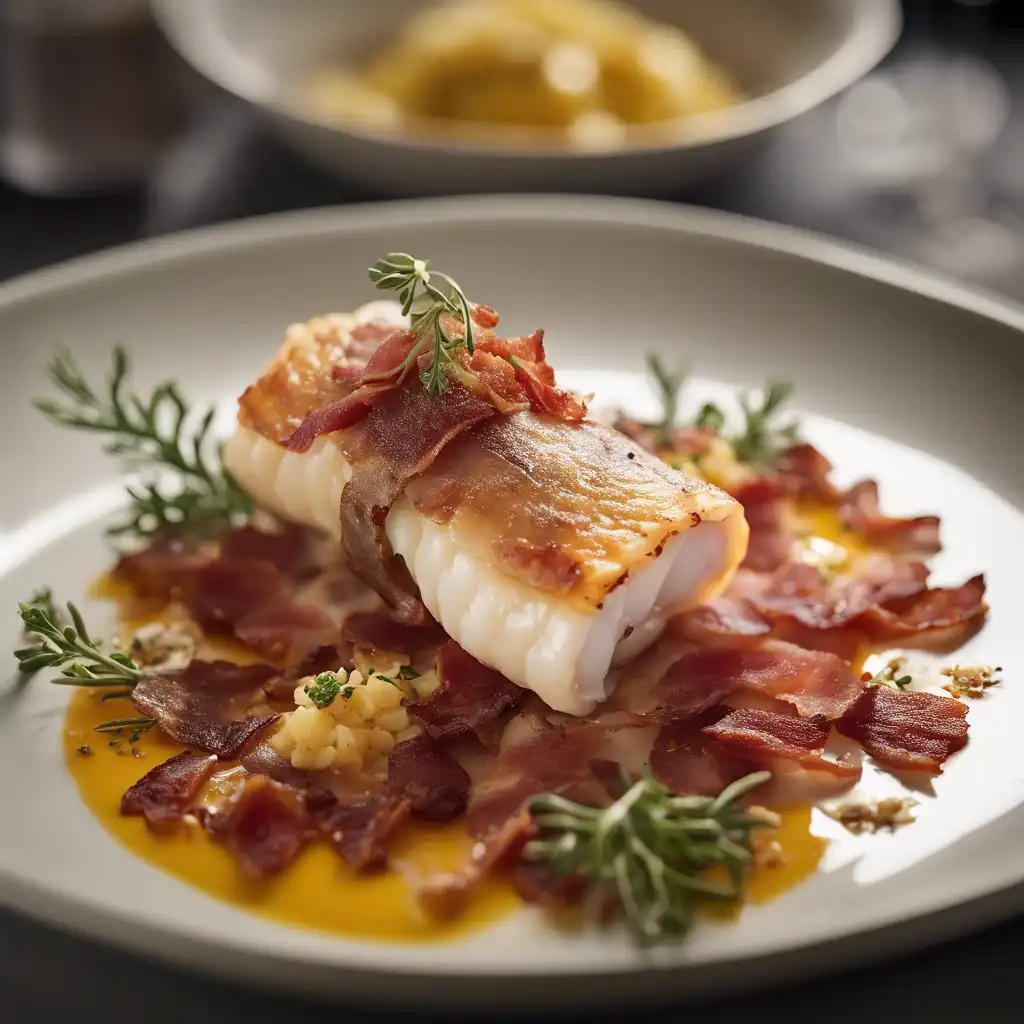 Stuffed Cod with Bacon