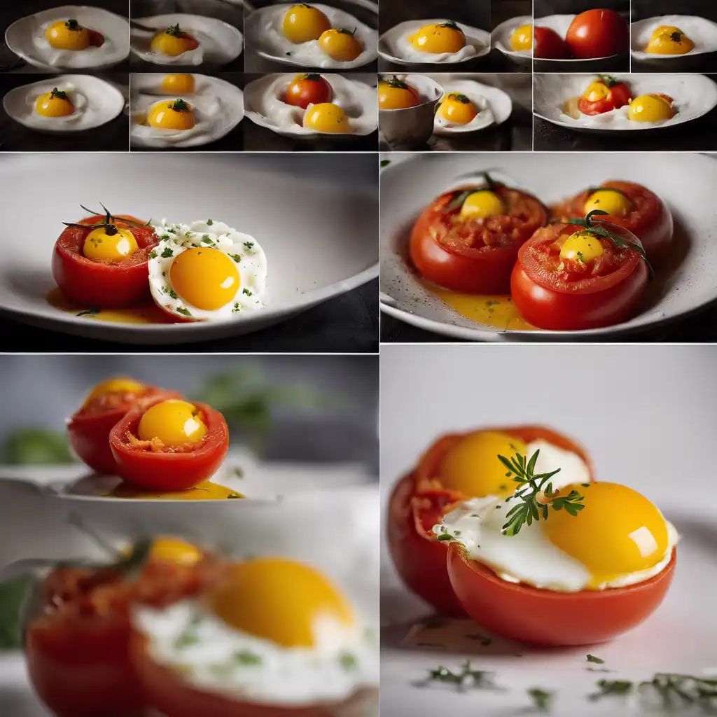 Tomato Stuffed with Egg