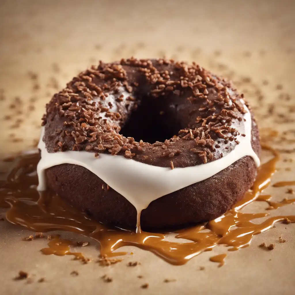 Chocolate Granulated Doughnut