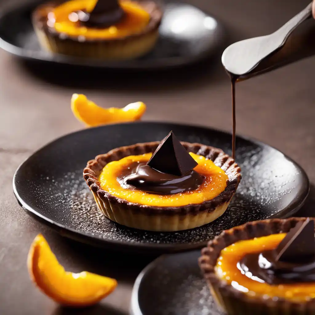 "Orange Chocolate Tart"