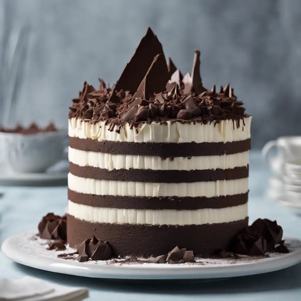 Whisper Cake with Chocolate