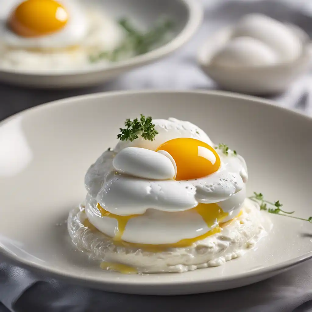 Cloud of Cream with Soft Eggs