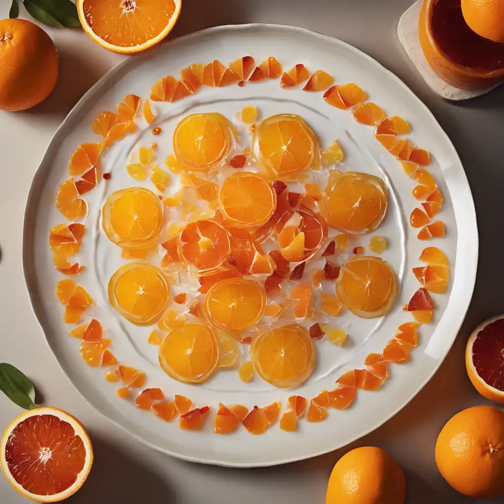 Orange Salad with Liqueur