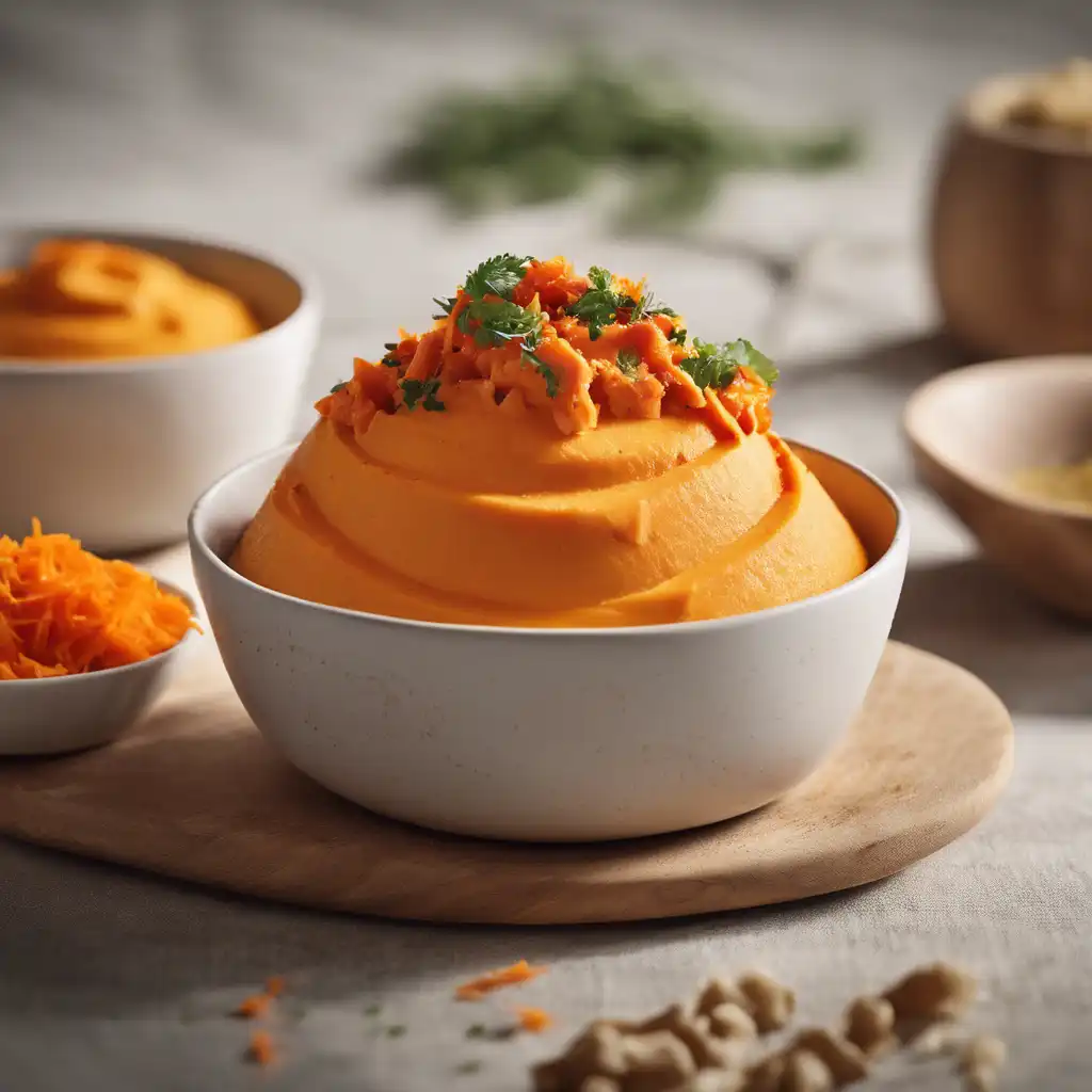 Sweet Potato with Carrot Cream