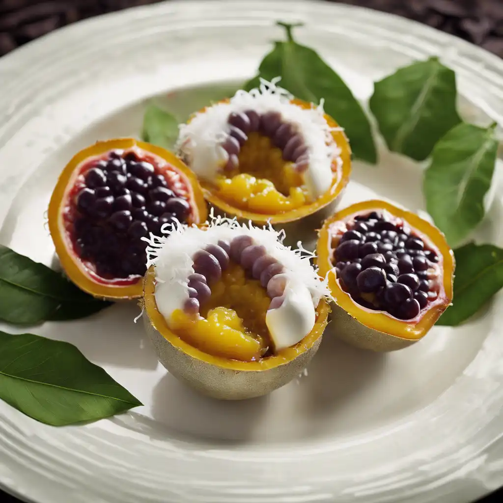 Stuffed Passion Fruit