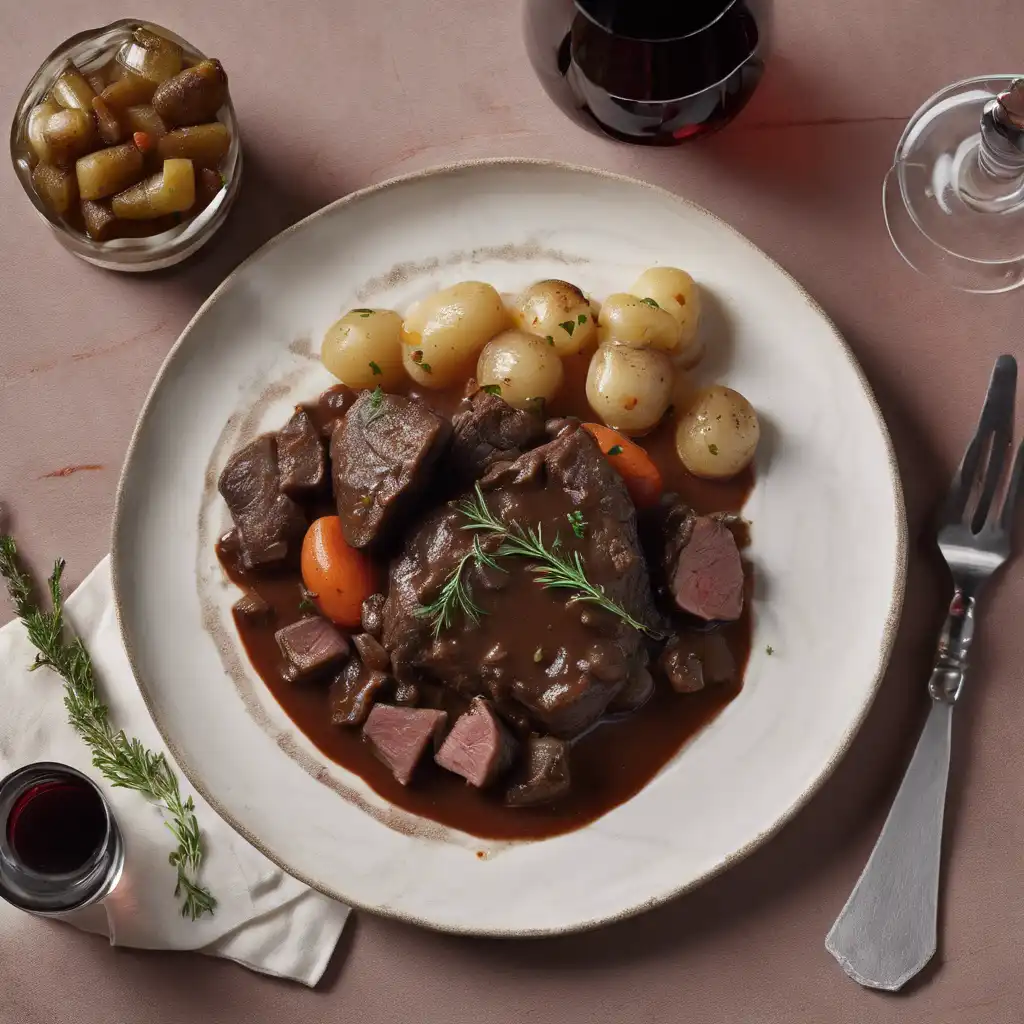 Braised Beef Bourguignon