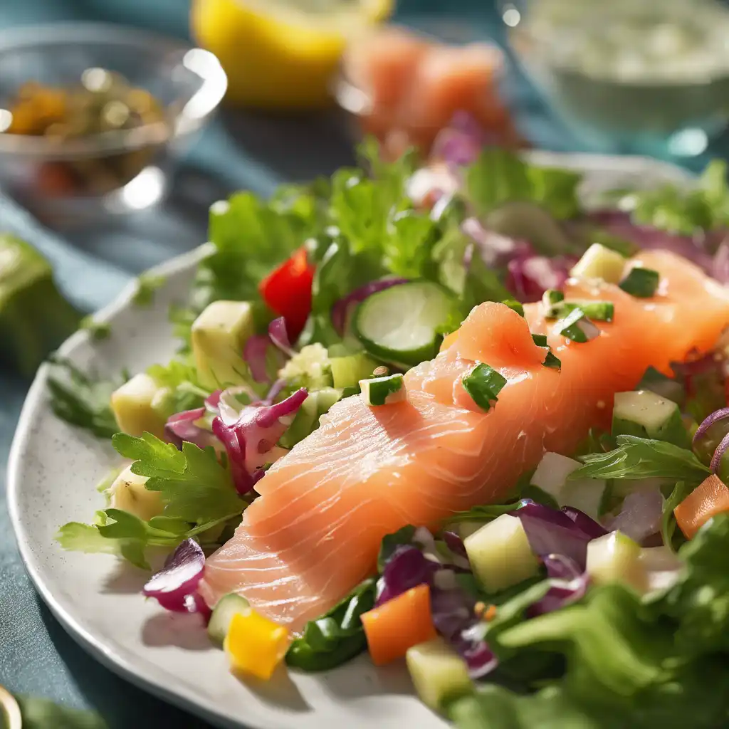 Smoked Salmon Salad