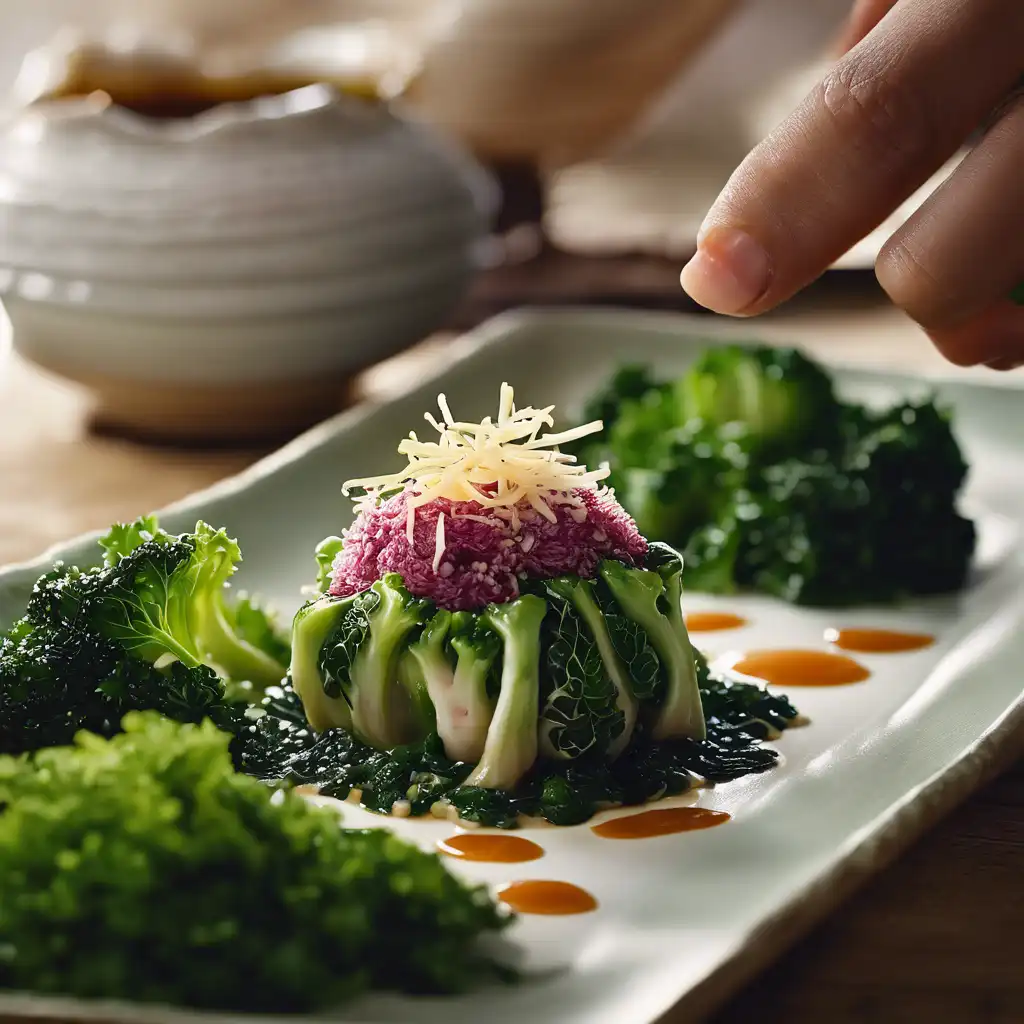 Flower Sprouts with Sesame Sauce