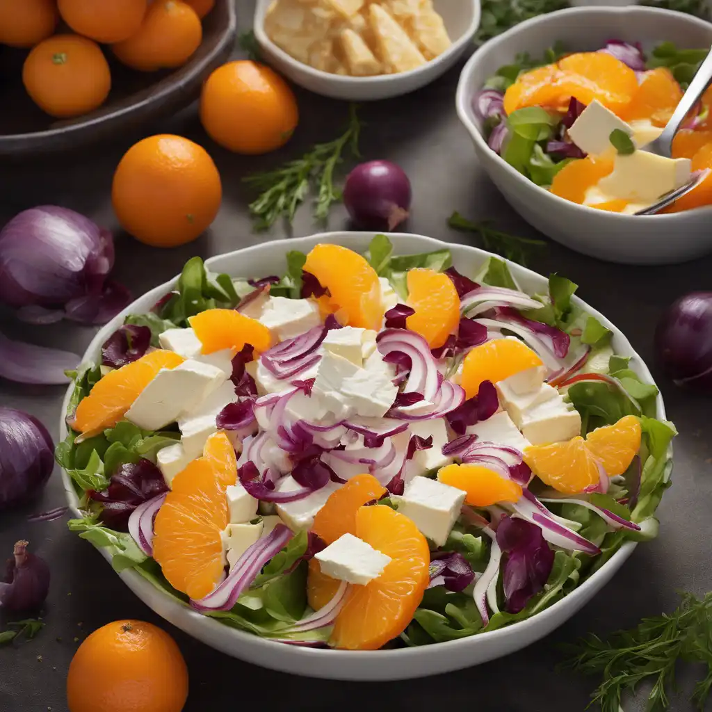 Tangerine and Brie Salad