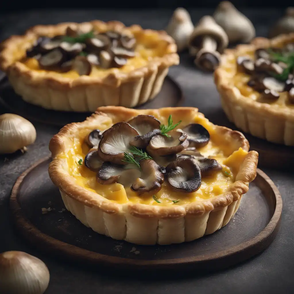 Mushroom and Cheese Tart