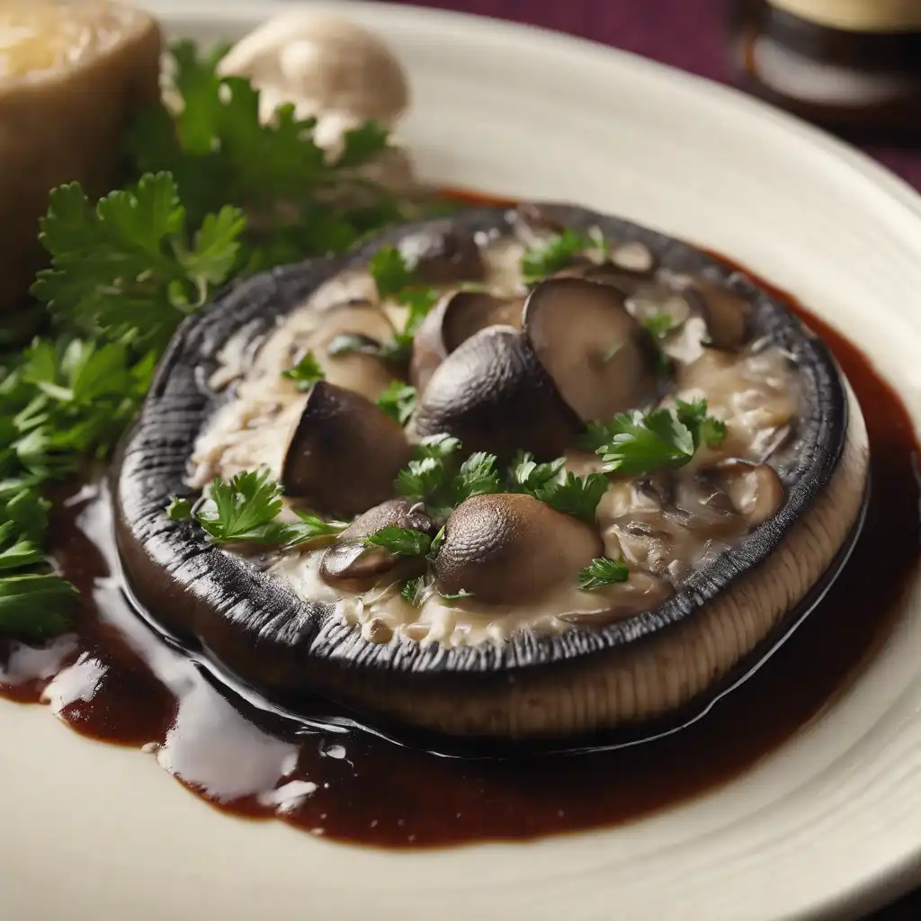 Portobello Mushroom in Porto Wine