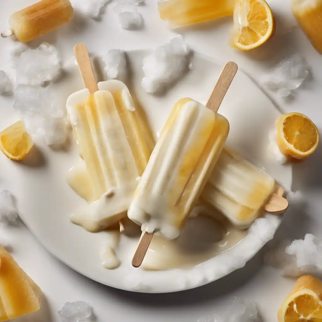 Cream Ginger Popsicles