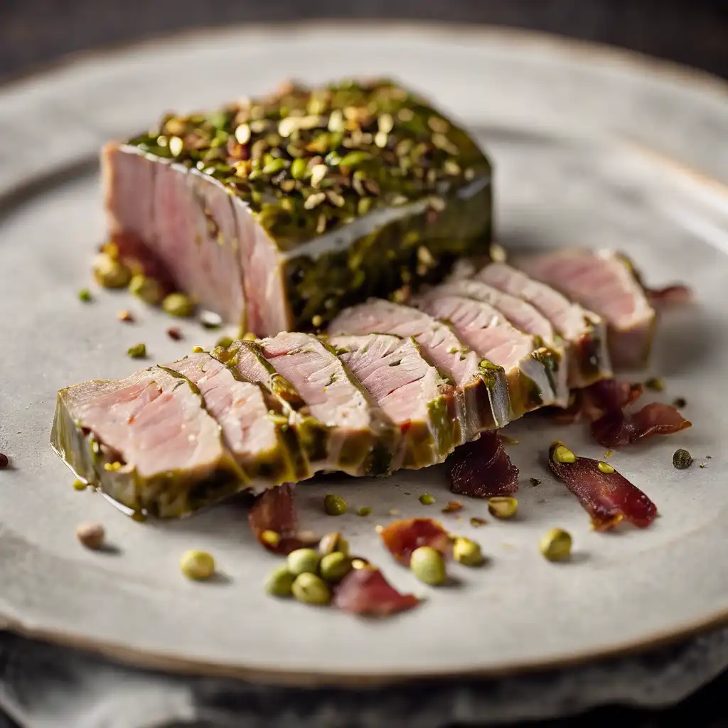 Pheasant Breast Terrine with Pistachio