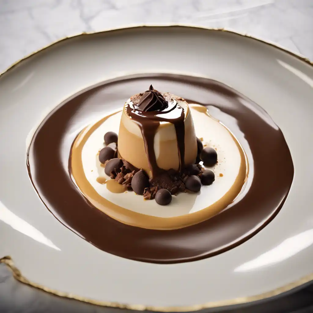 Caramel Mousse with Chocolate