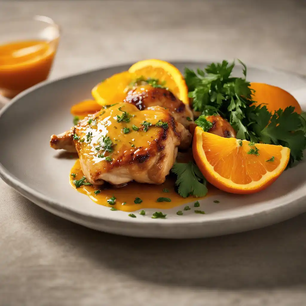 Chicken Thighs with Orange