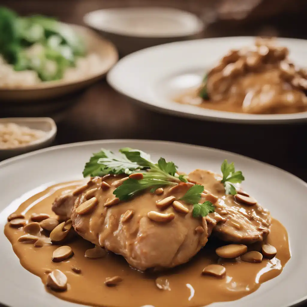 Chicken with Peanut Sauce