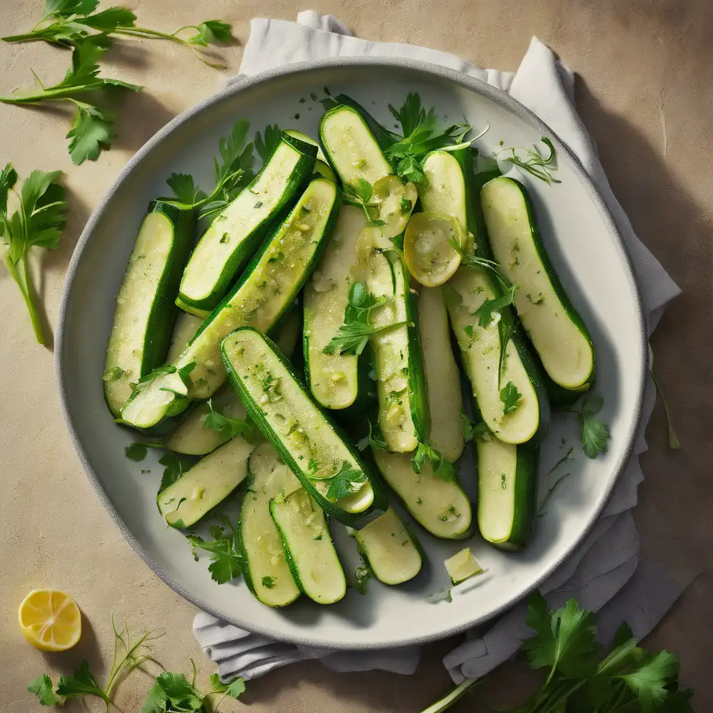 Zucchini with Parsley