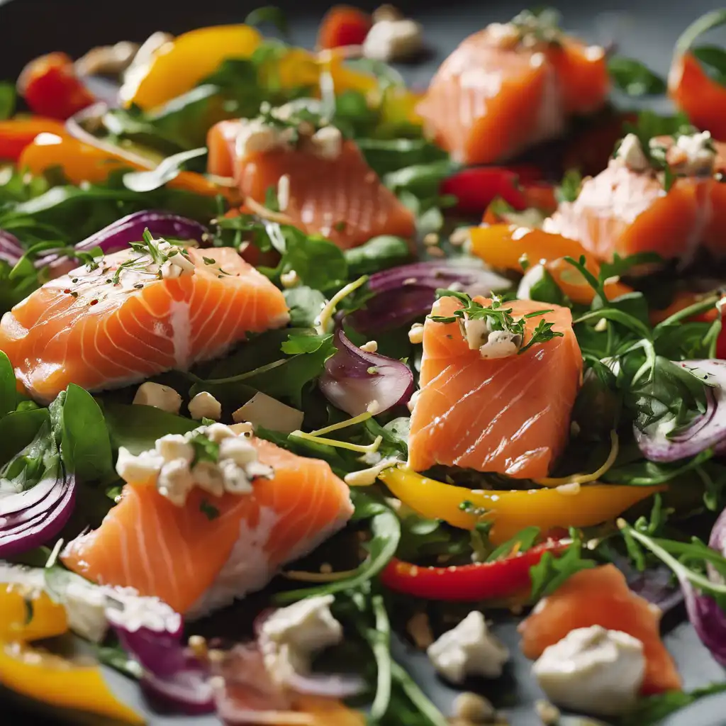Foto de Salada de salmão
