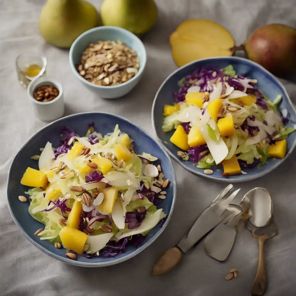 Pear and Cabbage Salad