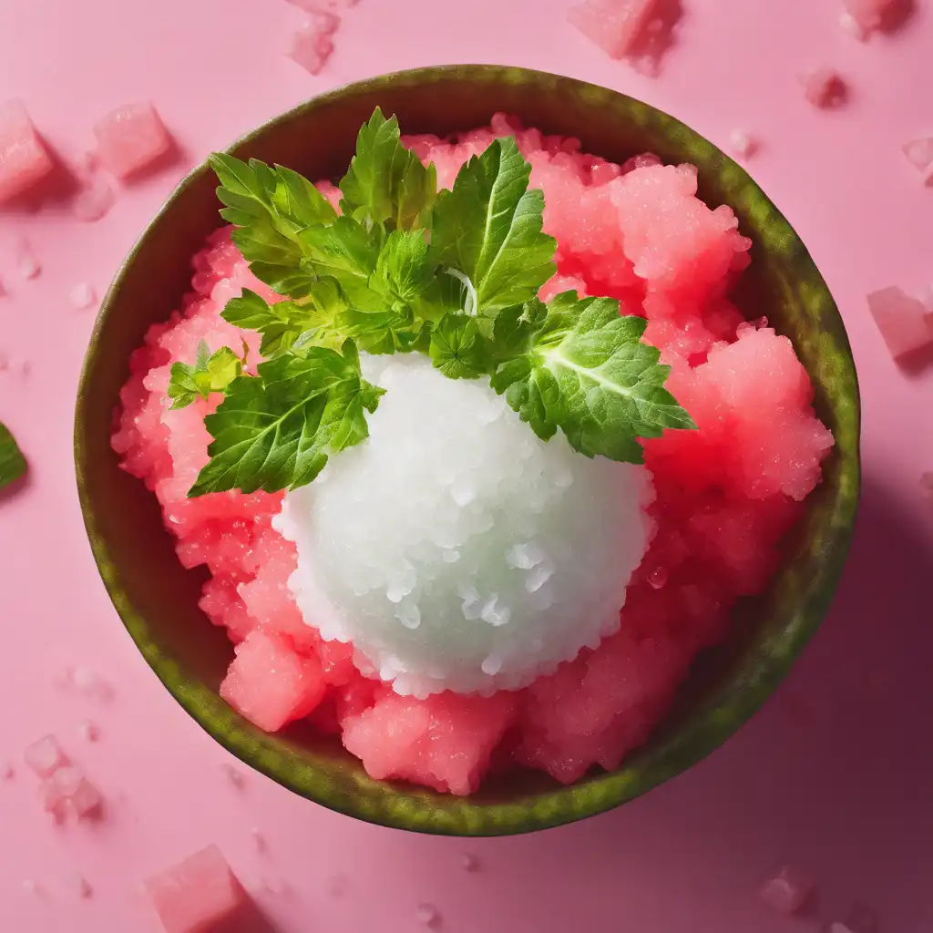 Foto de Granita de melancia