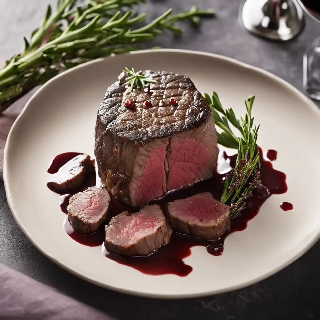 Wine-Braised Filet Mignon