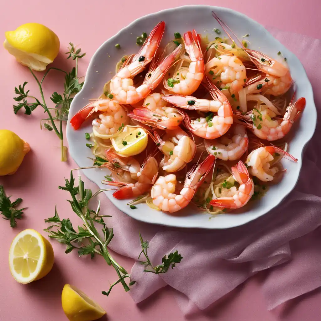 Shrimp with Garlic and Lemon