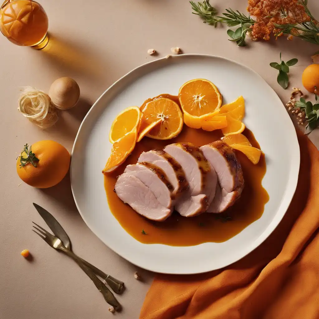 Pork Breast with Orange