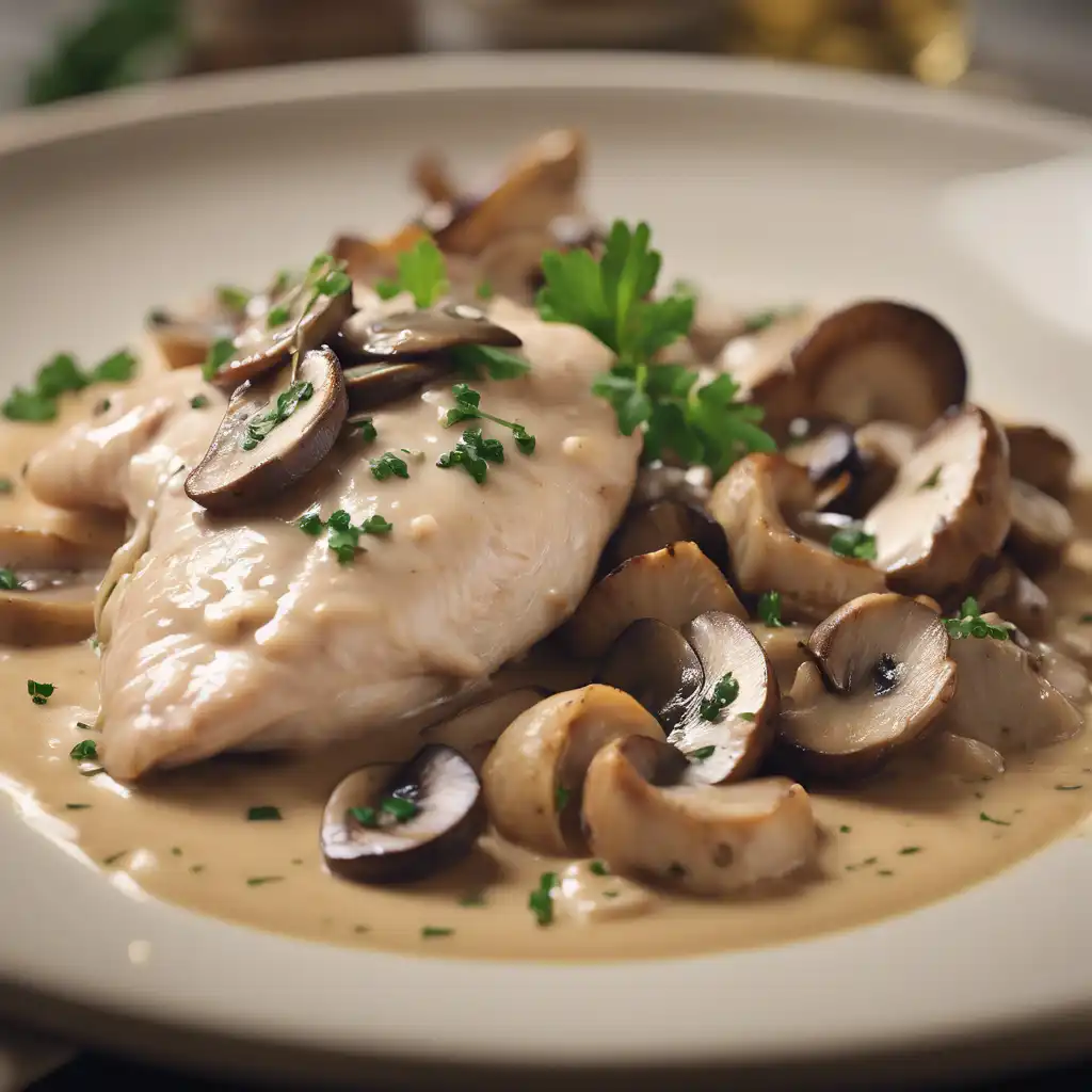 Chicken with Mushroom Sauce